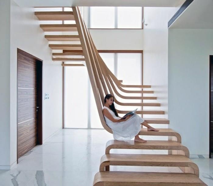 moderno-stopnišče-izjemen dizajn-leseno-stopnišče