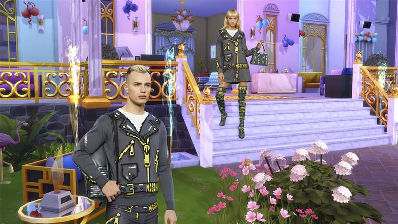 Zbirka Sims Limited Edition Moschino X je navdihnjena s piksliranim svetom The Sims