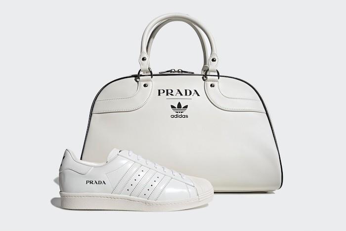 Prada ponovno obišče svojo torbo za bowling in Adidas Superstar za zbirko Adidas Prada