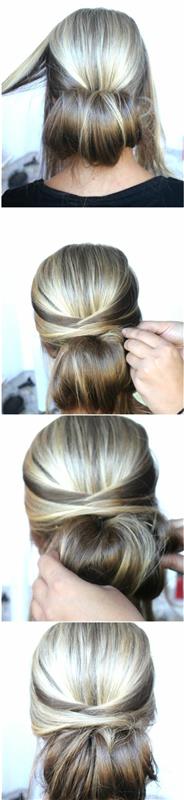 easy-bun-idea-romantic-pričeska-vintage-look