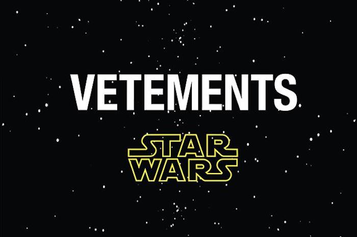 Gvasalia kardeşlerin markası Vetements x Star Wars, Star Wars evrenini ele alıyor