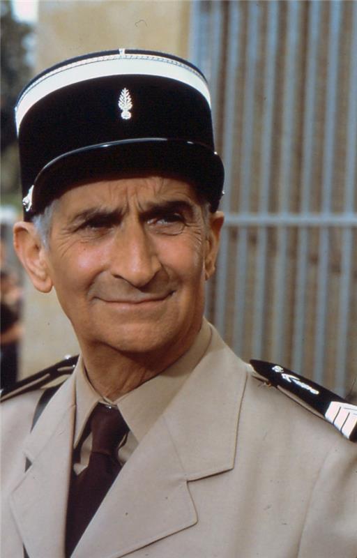 Louis DE FUNES, okraski z liki