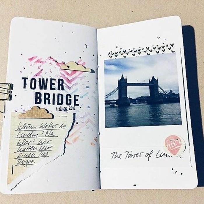 diario-di-viaggio-foto-di-tower-bridge-scritta-disegno-colorato-ricordi-clima-temperature-fermapagin