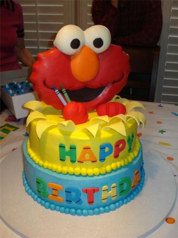 fondant-rojstni dan-torta-otroci-elmo