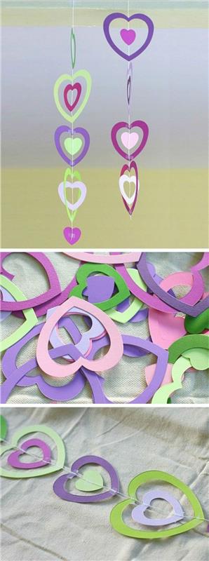 ghirlanda-carta-colorata-forma-cuore-idea-regalo-san-valentino-attivita-manuale