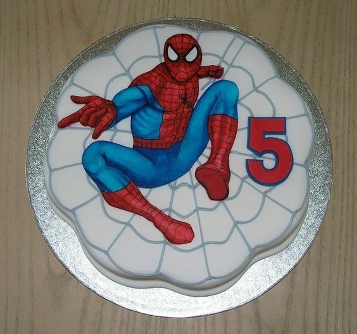 spiderman-bela-torta-za-petletnega fanta