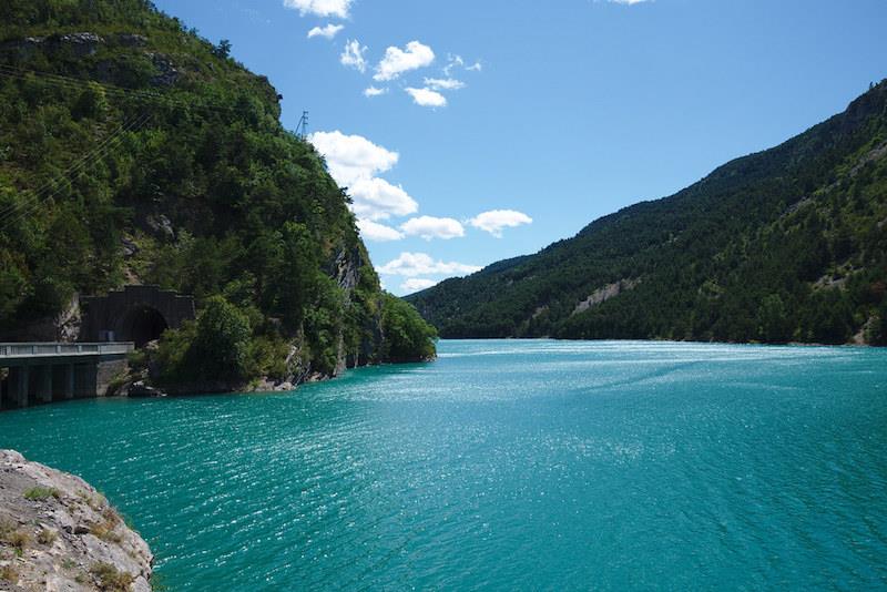 jezero za plavanje lac du castillon