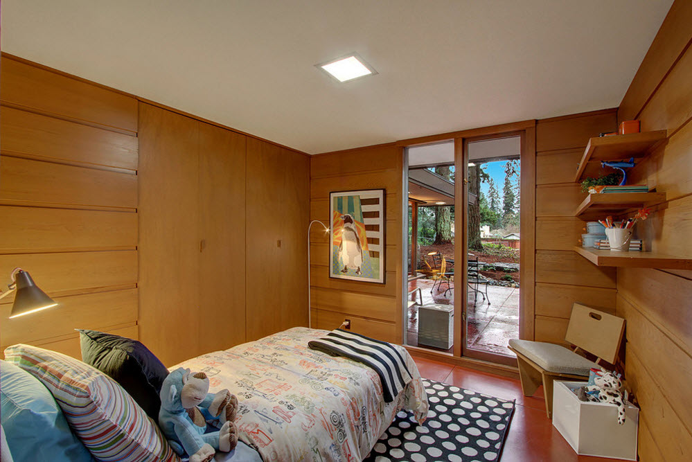 Interior de dormitorio infantil