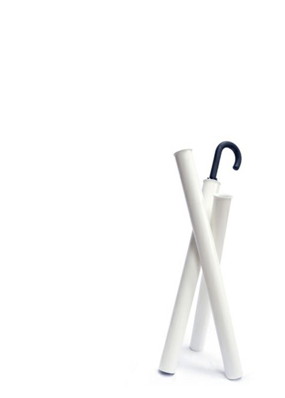 dežnik stojalo-design-bela