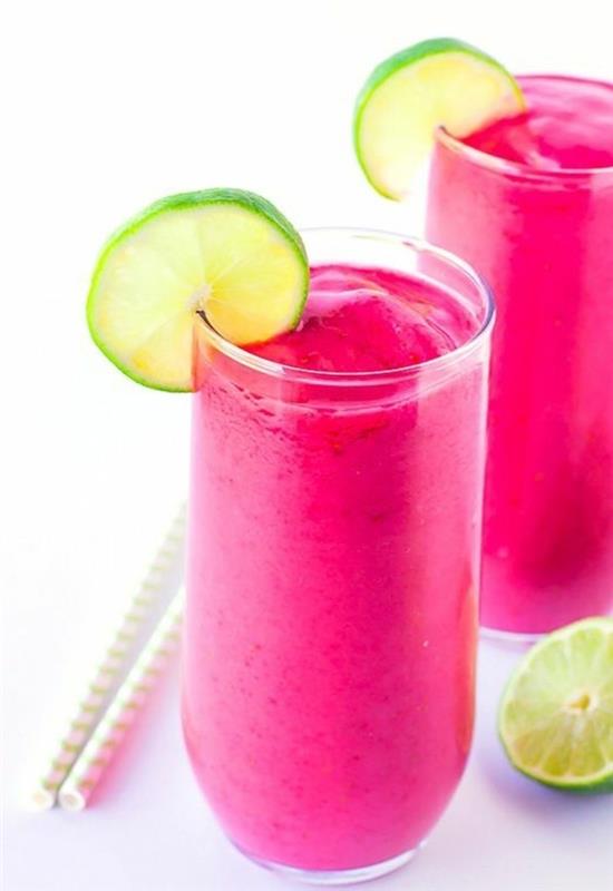 maline-želeji za hujšanje-smoothie-recept