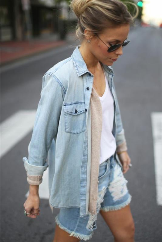 bayan-kot-ceket-kısa-pantolon-kadın-moda-trendleri-2016