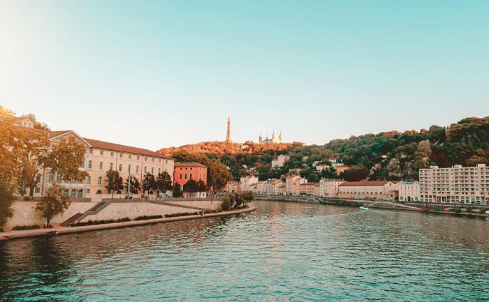 Lyon ziyareti, Fransa'nın güneydoğusundayken ziyaret edilecek yerler, Lyon'da gün batımı fotoğrafı